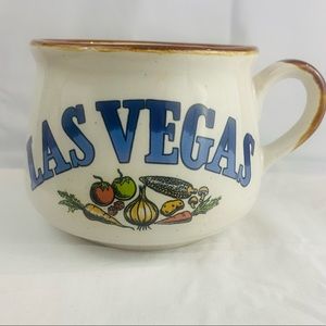 Las Vegas soup mug.